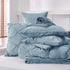 Marquis Luxurious Pinch Pleated All-Season Comforter With  Pillow Shams